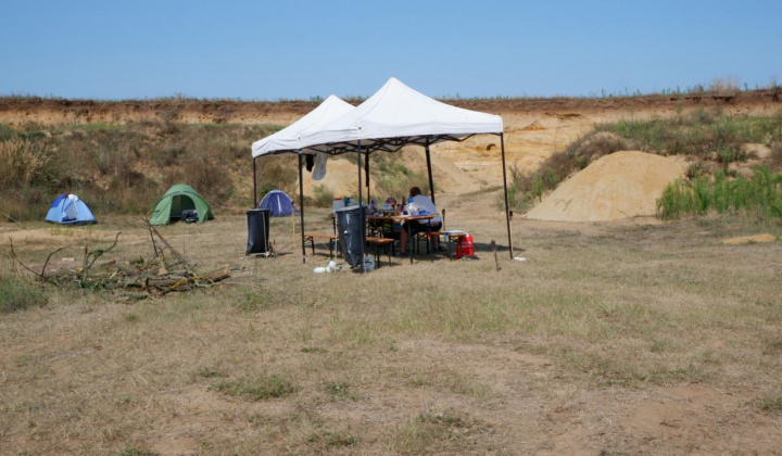 2. fotografia fotogalérie Paleontologický výskum 2021