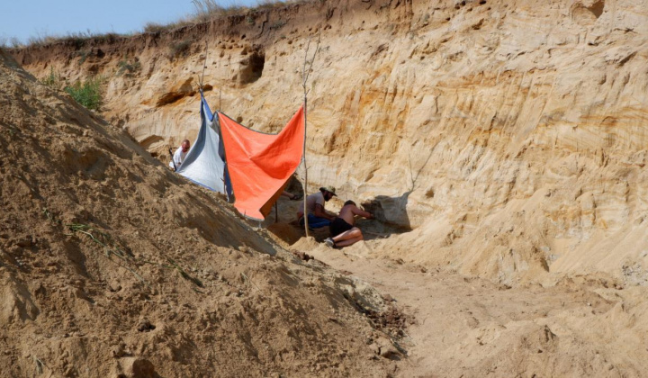 7. fotografia fotogalérie Paleontologický výskum 2021