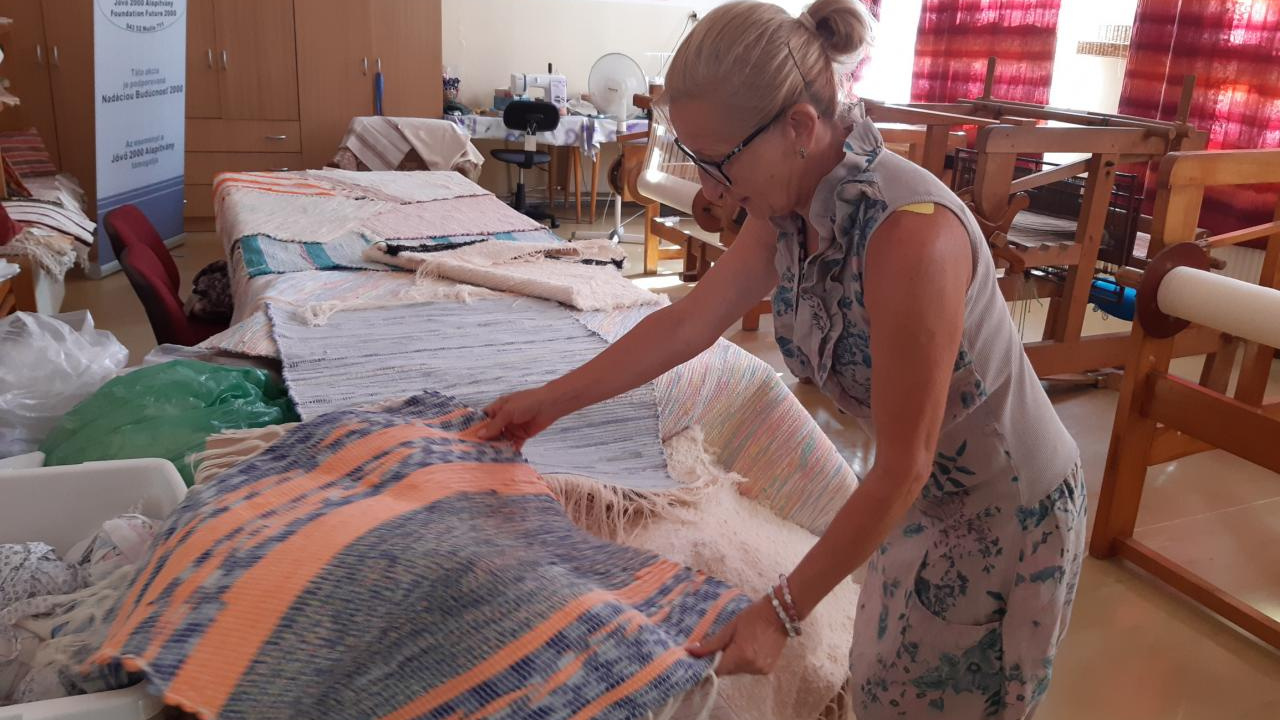 Fotógaléria fotózás Denný tábor tkania pre dospelých