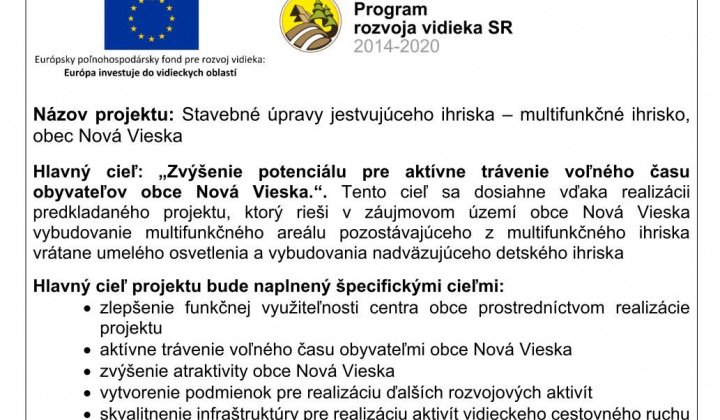 1. fotógaléria fotózás Stavba multifunkčného ihriska