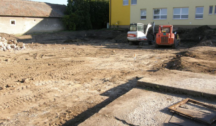 11. fotógaléria fotózás Stavba multifunkčného ihriska