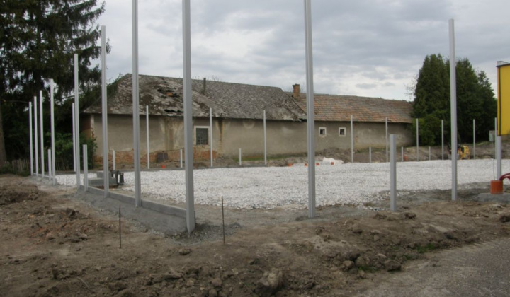 18. fotógaléria fotózás Stavba multifunkčného ihriska