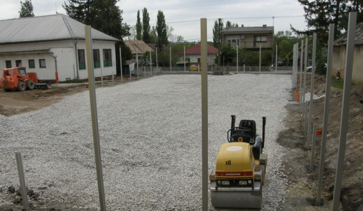 21. fotógaléria fotózás Stavba multifunkčného ihriska