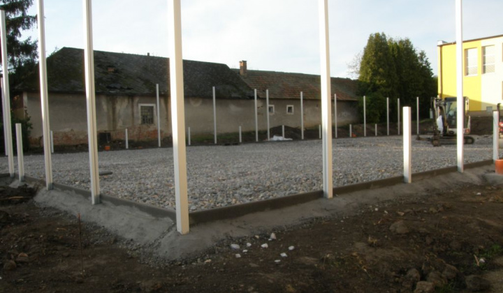 22. fotógaléria fotózás Stavba multifunkčného ihriska