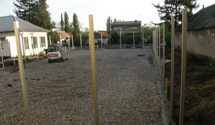 23. fotógaléria fotózás Stavba multifunkčného ihriska