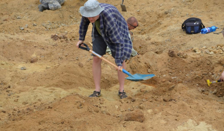 2. fotografia fotogalérie Paleontologický výskum 2019