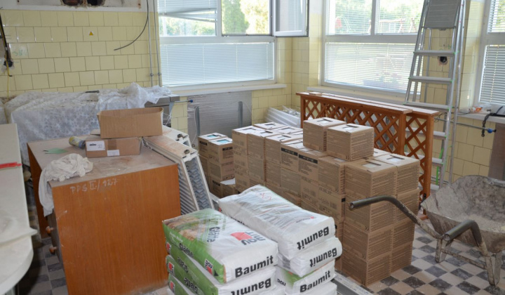 1. fotografia fotogalérie Rekonštrukcia budovy miestnej  školy a škôlky