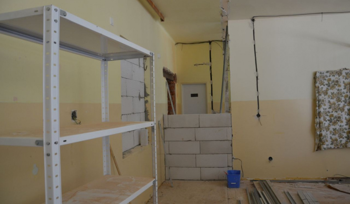 8. fotografia fotogalérie Rekonštrukcia budovy miestnej  školy a škôlky