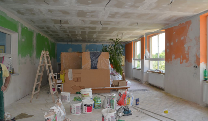 12. fotografia fotogalérie Rekonštrukcia budovy miestnej  školy a škôlky