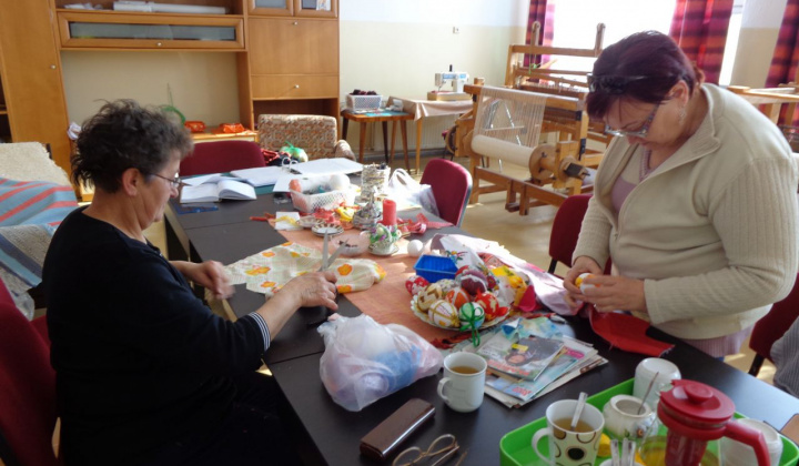 1. fotografia fotogalérie Práca v dennom stacionáry