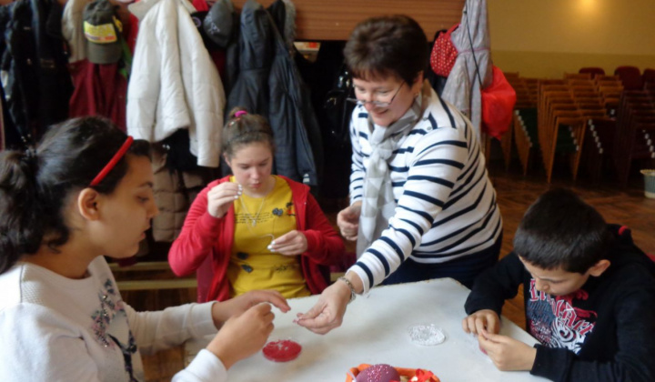 7. fotografia fotogalérie Práca v dennom stacionáry