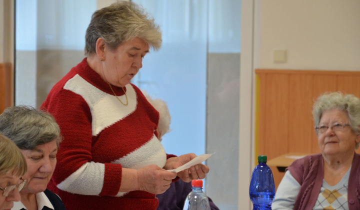 20. fotografia fotogalérie Ukončenie roka - klub dôchodcov