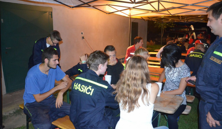 2. fotografia fotogalérie Nočná súťaž Dobrovoľných hasičov