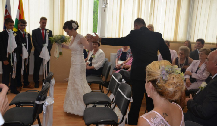 3. fotografia fotogalérie Svadobný obrad v KC