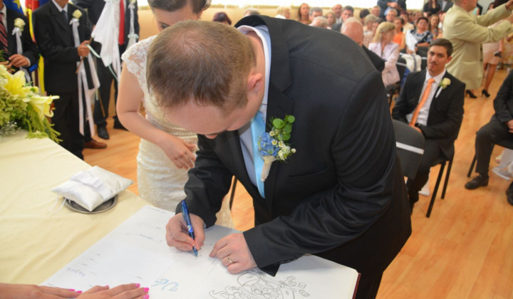 7. fotografia fotogalérie Svadobný obrad v KC