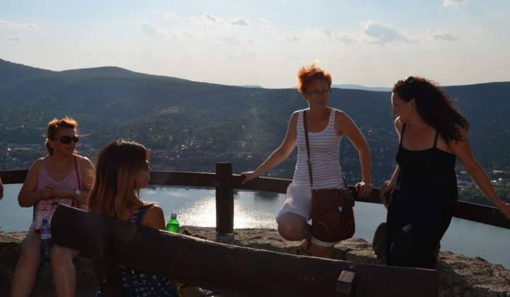 8. fotografia fotogalérie Výlet  do Visegrád s lektorkou anglického jazyka z Kalifornie