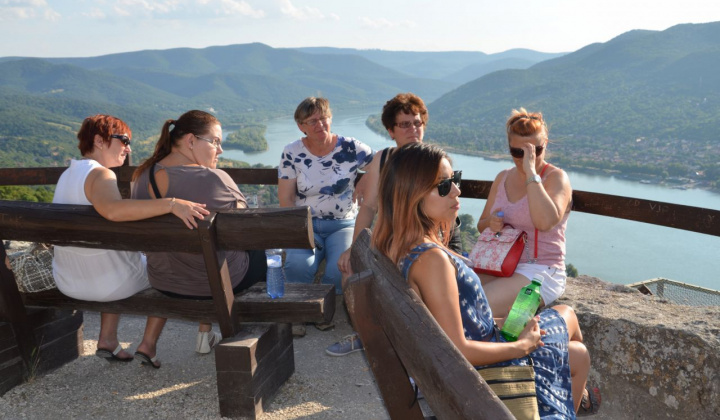 9. fotografia fotogalérie Výlet  do Visegrád s lektorkou anglického jazyka z Kalifornie