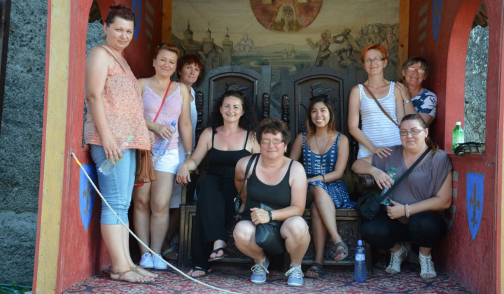 12. fotografia fotogalérie Výlet  do Visegrád s lektorkou anglického jazyka z Kalifornie