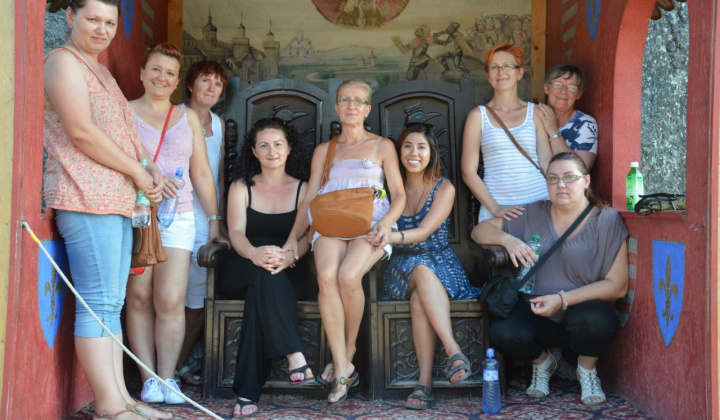 13. fotografia fotogalérie Výlet  do Visegrád s lektorkou anglického jazyka z Kalifornie