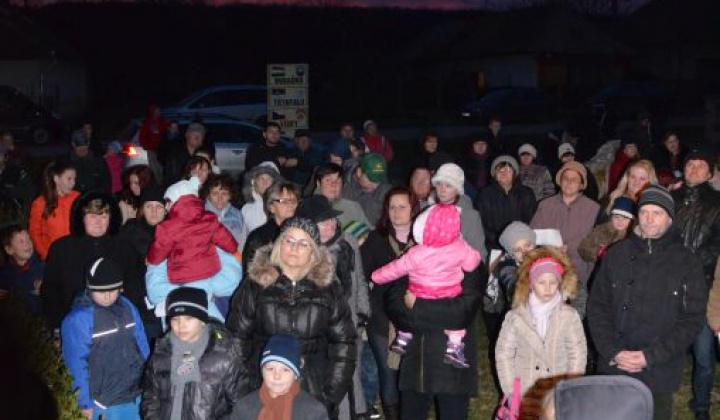 15. fotografia fotogalérie Zdobenie spoločného vianočného stromčeka