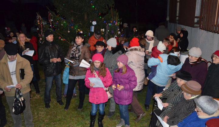 21. fotografia fotogalérie Zdobenie spoločného vianočného stromčeka