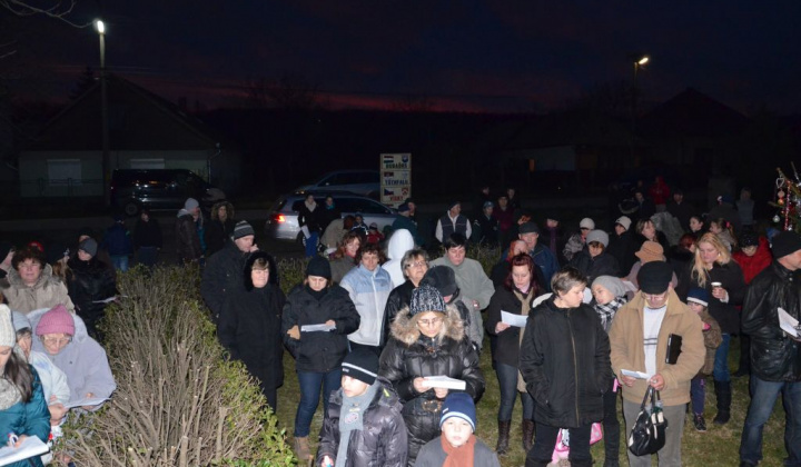 23. fotografia fotogalérie Zdobenie spoločného vianočného stromčeka