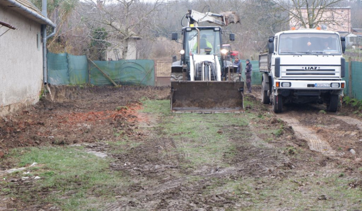 4. fotografia fotogalérie Rekonštrukcia dvora požiarnej zbrojnice