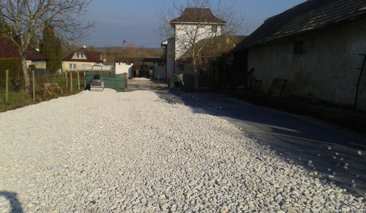 10. fotografia fotogalérie Rekonštrukcia dvora požiarnej zbrojnice