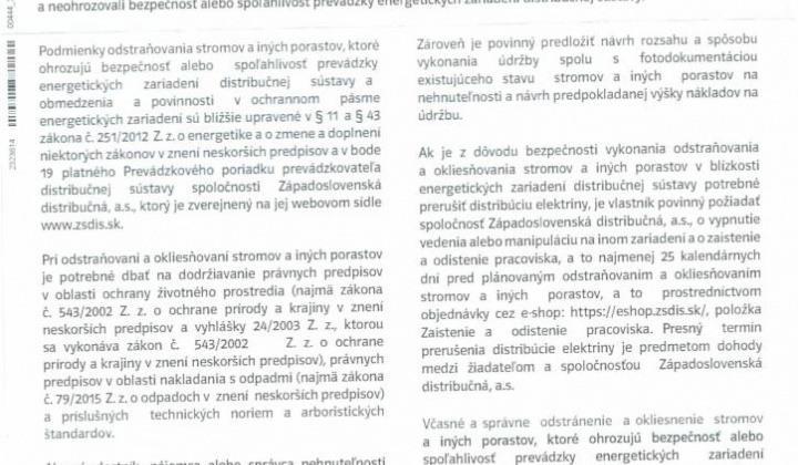 Fotka - Výzva Západoslovenskej distribučnej a.s.